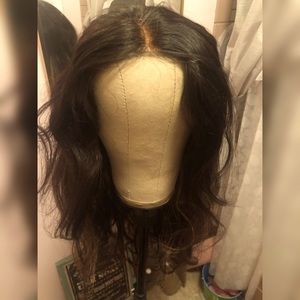 Lace front wig